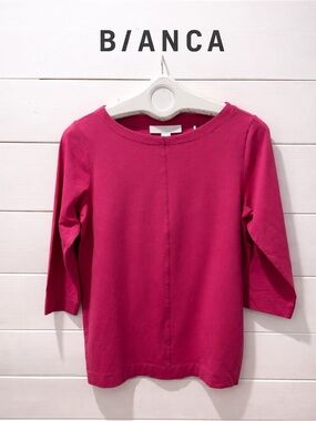 BIANCA 3/4 Sleeve Fuchsia Top – Siz US 8